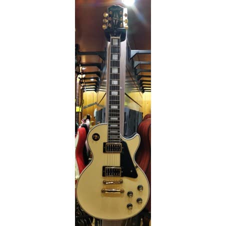 Les Paul Custom Epiphone BlackBack Pro, Antique Ivory
