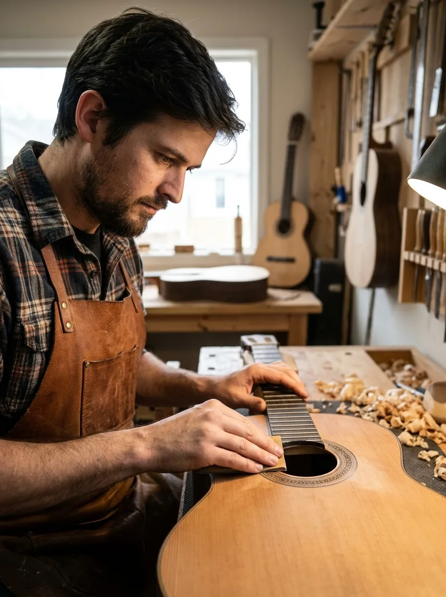 Steven Jammes — Luthier guitare acoustique