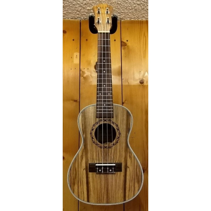 Ukulélé Valley & Blues zebrano avec housse